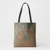 Birchwald von Gustav Klimt, Vintager Jugendstil Tasche (Vorderseite)