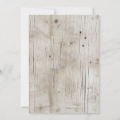 Birchwood Elopement Annoucement Einladung (Rückseite)