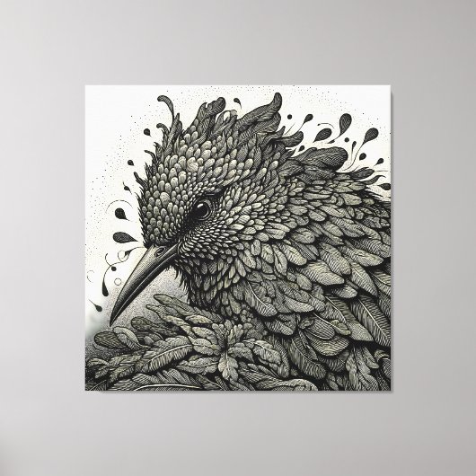 Bird1 Leinwanddruck (Vorderseite)