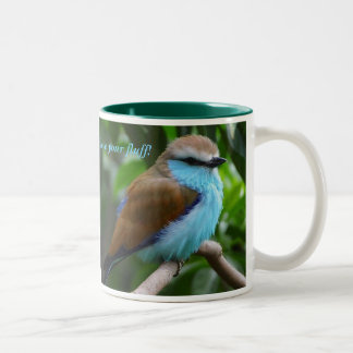 bird-2, Liebe Ihr Flaum! Zweifarbige Tasse