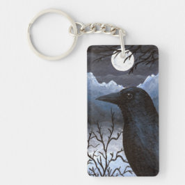 Bird 58 Crow Raven Schlüsselanhänger
