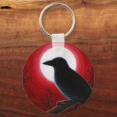 Bird 62 Crow Raven Schlüsselanhänger (Vorderseite)