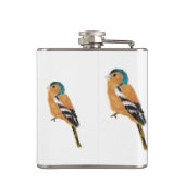 Bird Art Chaffinch Flachmann (Rückseite)