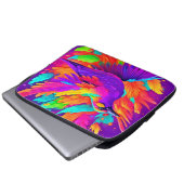 Bird Art Laptopschutzhülle (Vorne Knopf)