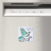 Bird Art Magnet (In Situ (Geschirrspüler))