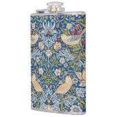 Bird Art Nouveau Design Flachmann (Links)