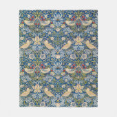 Bird Art Nouveau Design Fleecedecke (Vorderseite)