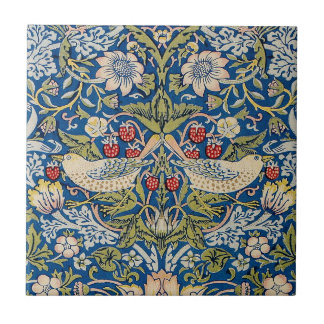 Bird Art Nouveau Design Fliese