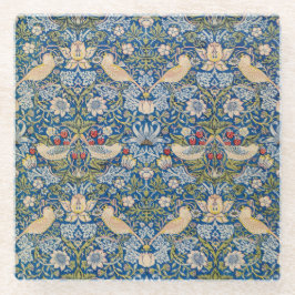 Bird Art Nouveau Design Glasuntersetzer