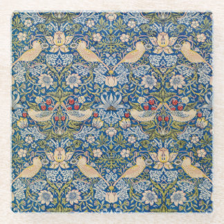 Bird Art Nouveau Design Glasuntersetzer