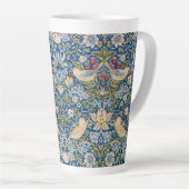 Bird Art Nouveau Design Milchtasse (Rechte Ecke)