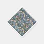 Bird Art Nouveau Design Napkins Serviette (Ecke)