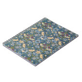 Bird Art Nouveau Design Notizblock (Linke Seite)