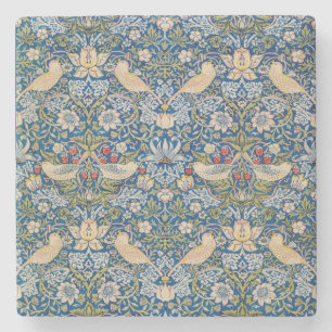 Bird Art Nouveau Design Steinuntersetzer