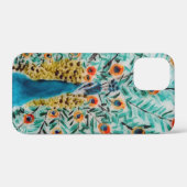 Bird Art Pfau Peacock Feathers Case-Mate iPhone Hülle (Rückseite (Horizontal))