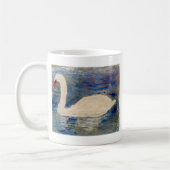 Bird Art Swan Reflections Kaffeetasse (Links)