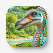 Bird Artwork Pappteller (Vorderseite)