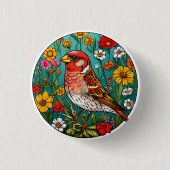 Bird Arwork Button (Vorderseite)