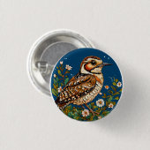 Bird Arwork Button (Vorne & Hinten)