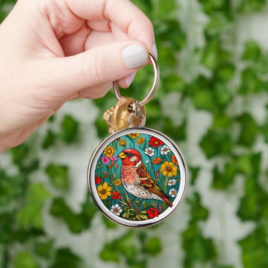 Bird Arwork Schlüsselanhänger (Hand)