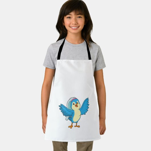 Bird as Bridge with Veil Schürze (Insitu)