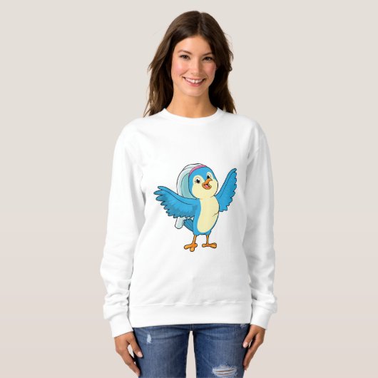 Bird as Bridge with Veil Sweatshirt (Vorne ganz)