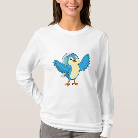 Bird as Bridge with Veil T-Shirt (Vorderseite)
