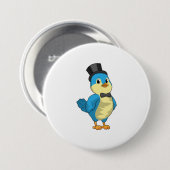 Bird as Groom with Ribbon Button (Vorne & Hinten)