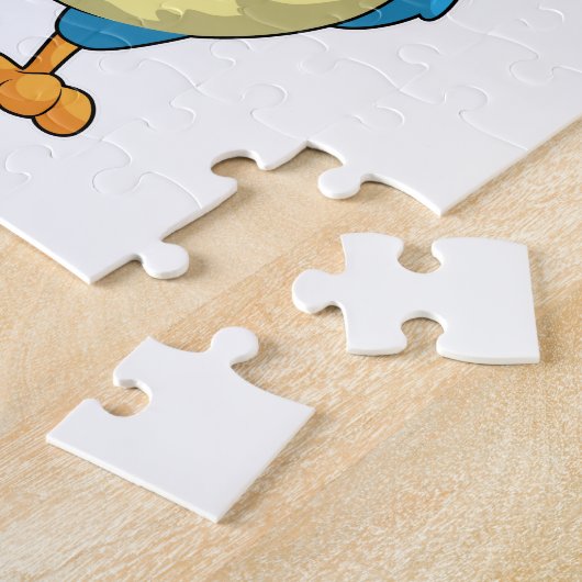 Bird as Groom with Ribbon Puzzle (Seite)