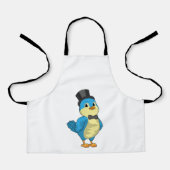 Bird as Groom with Ribbon Schürze (Vorderseite)