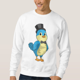 Bird as Groom with Ribbon Sweatshirt
