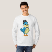 Bird as Groom with Ribbon T-Shirt (Vorne ganz)