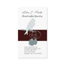 Bird auf Branch Juwelier Design Künstler Whimsical