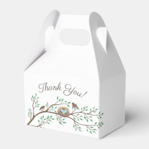 Bird Baby Shower Spring Geschenkschachtel