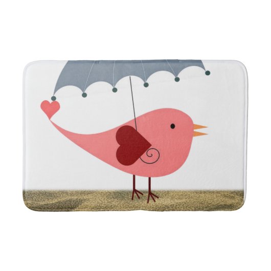 Bird Bad Bathmat Badematte (Vorderseite)