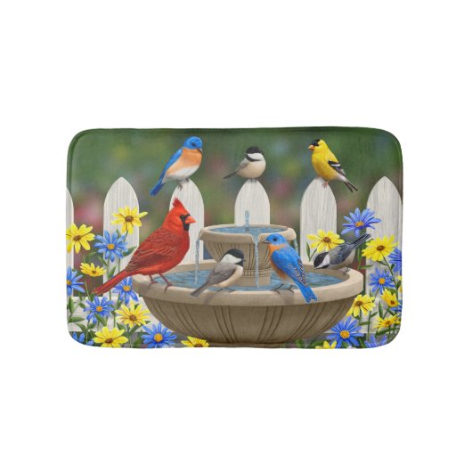 Bird Bath Badematte (Vorderseite)