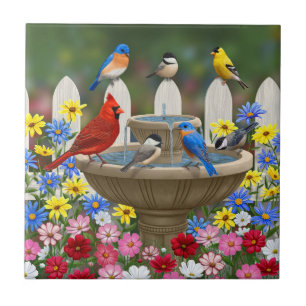 Bird Bath Fliese