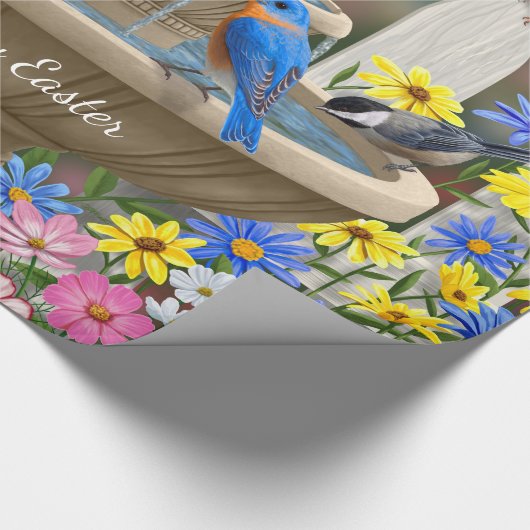 Bird Bath Geschenkpapier (Ecke)
