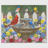 Bird Bath Geschenkpapier (Flach)