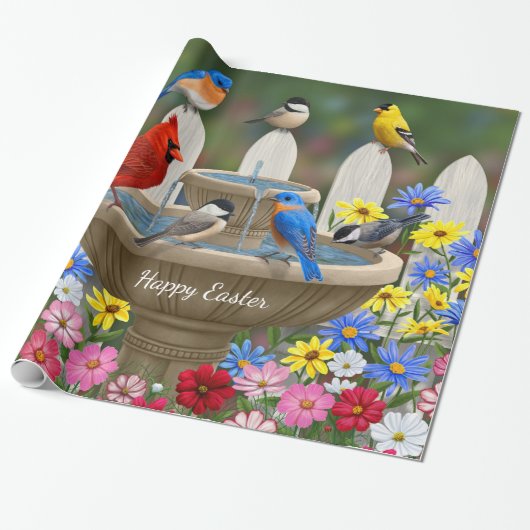 Bird Bath Geschenkpapier (Ungerollt)