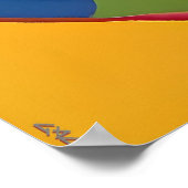 Bird Bath - Ken Gage Art Poster (Ecke)