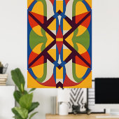 Bird Bath - Ken Gage Art Poster (Heimbüro)