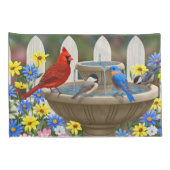 Bird Bath Kissenbezug (Rückseite-Rechts)