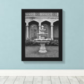 Bird Bath Leinwanddruck (Insitu (Holzboden))