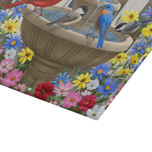Bird Bath Schneidebrett (Ecke)
