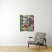 Bird Bath Wandteppich (Beispiel)