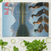 Bird Best Mama Ever Personalisiert Kitchtuch Geschirrtuch (Gefaltet)