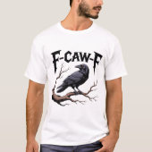 Bird Black Crow-Skull T-Shirt (Vorderseite)