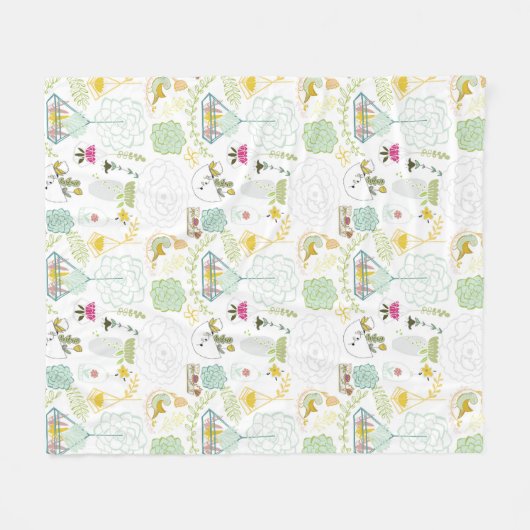 Bird Blanket Fleecedecke (Vorderseite (Horizontal))