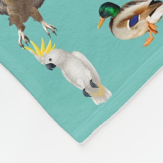 Bird Blanky Fleecedecke (Ecke)